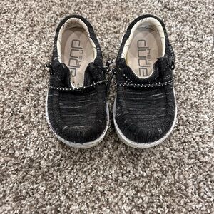 Hey Dude Kids Black Shoes